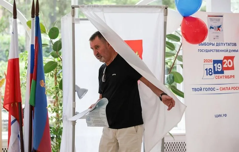 Rússia Unida lidera eleição para a Duma com 49,4%, aponta boca de urna