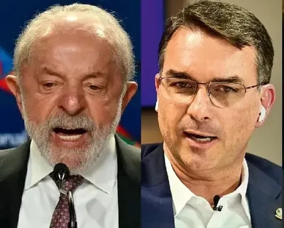 Lula e Flávio Bolsonaro divergem sobre endurecimento penal e controle das polícias