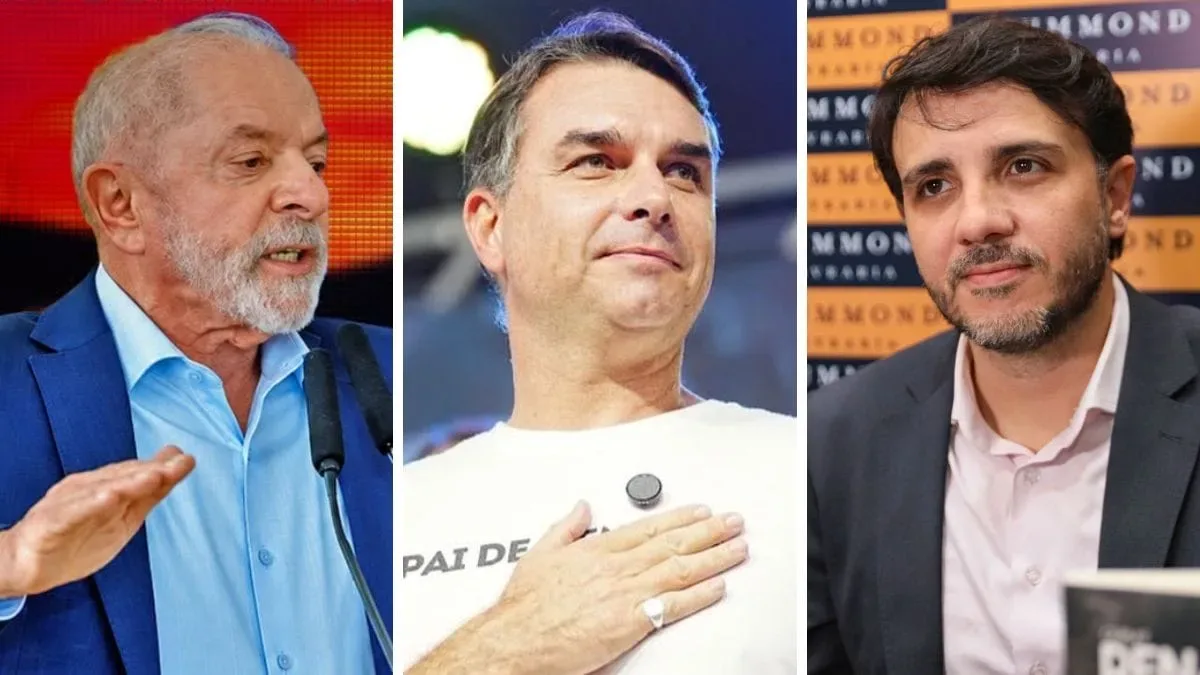 Lula, Flávio Bolsonaro e Renan Santos fazem campanha em SC no sábado