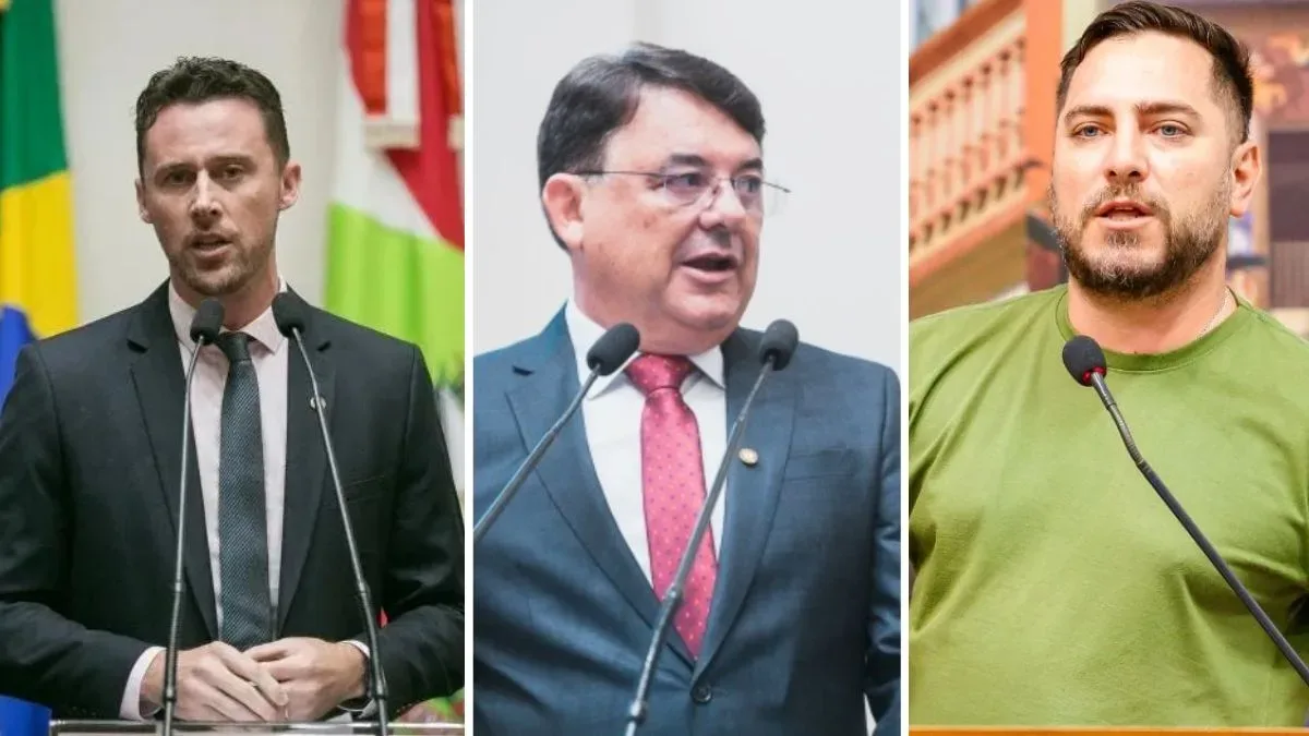 Joinville elege Fernando Krelling, Maurício Peixer e Wilian Tonezi para a Alesc