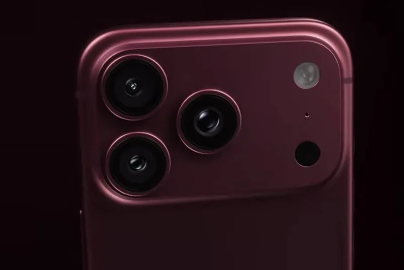 Apple estreia iPhone 18 Pro com chip A20 Pro e nova cor vinho