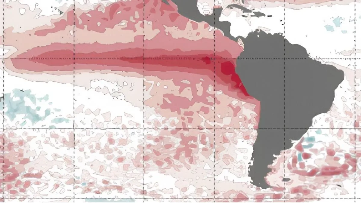 NOAA vê chance acima de 90% para El Niño muito forte até 2027