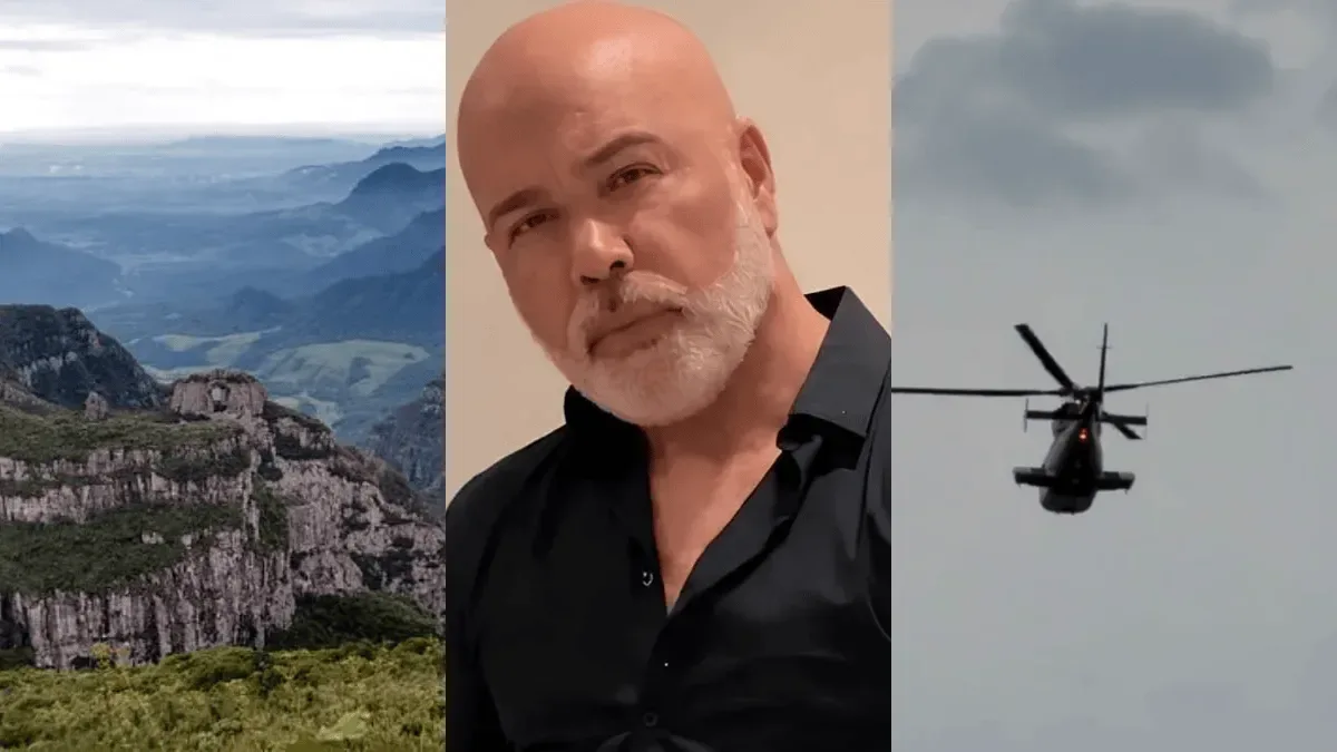 Buscas por helicóptero de Rick seguem por terra na Serra catarinense