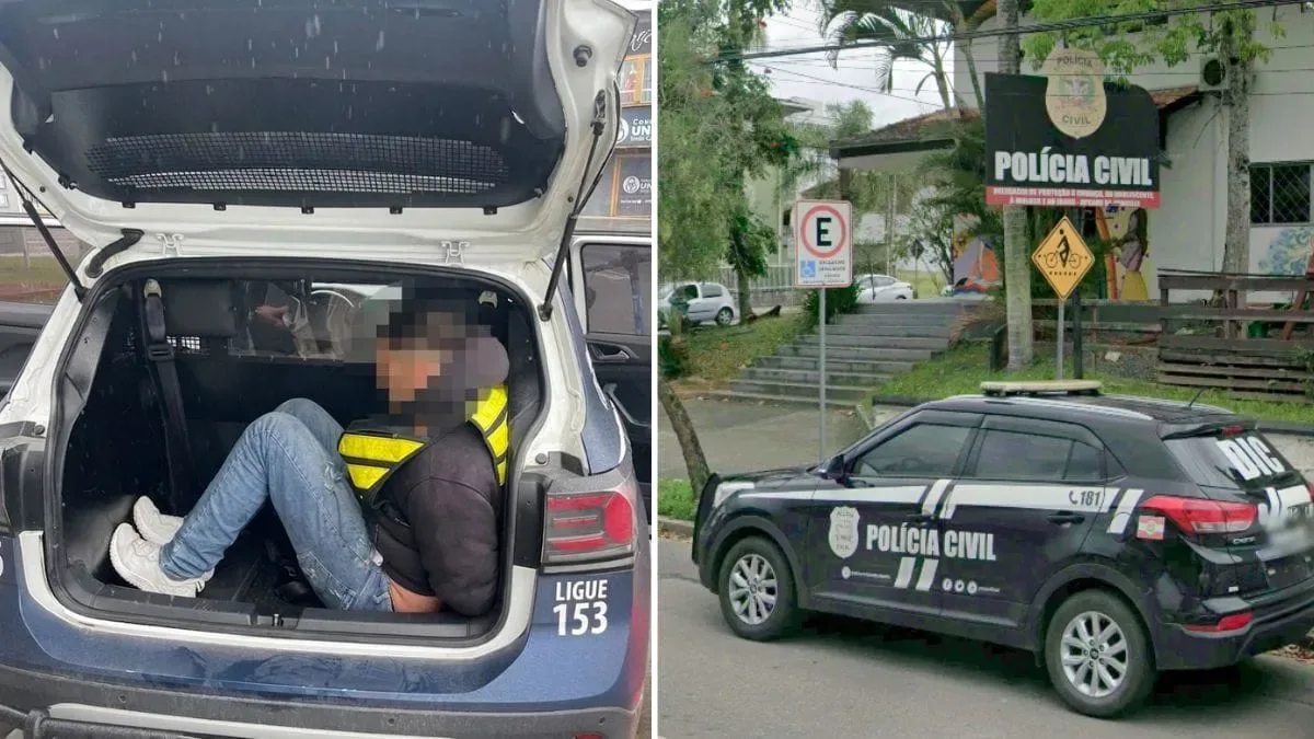 Homem é preso em Joinville após agressões e violações de medida protetiva