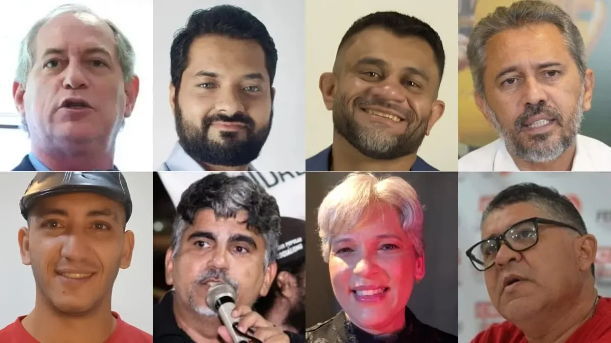 Ceará terá oito nomes na disputa pelo governo em 2026