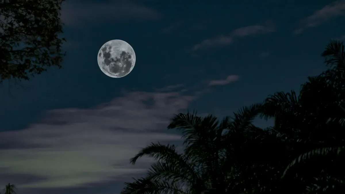 Lua cheia começa neste sábado, 26/09/2026, às 13h50min