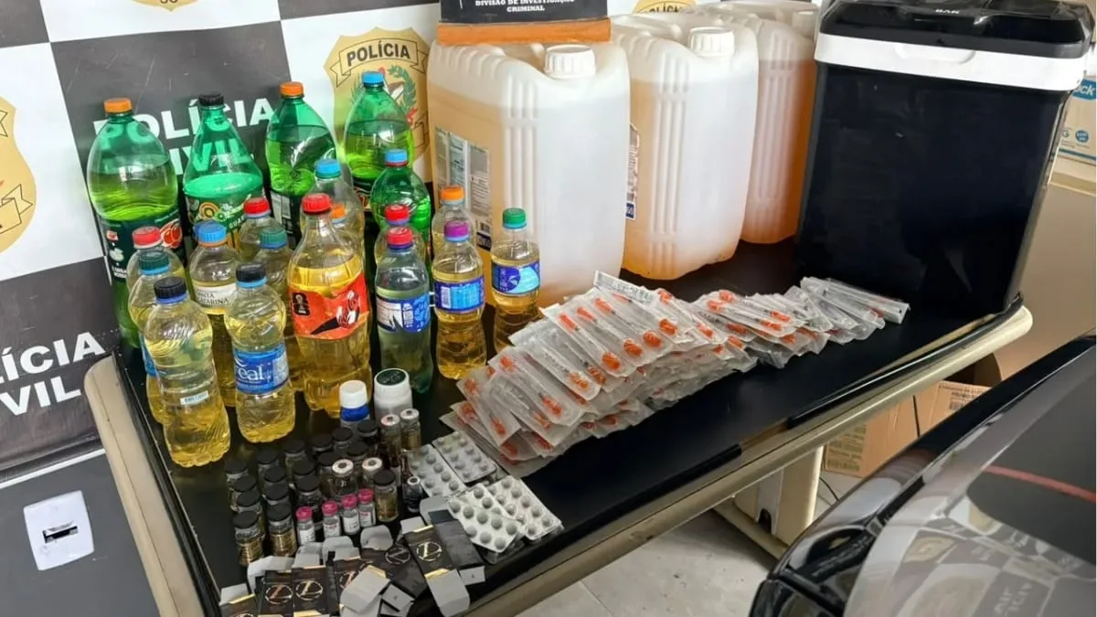 Homem é preso em Indaial por venda de agrotóxicos, anabolizantes e tirzepatida