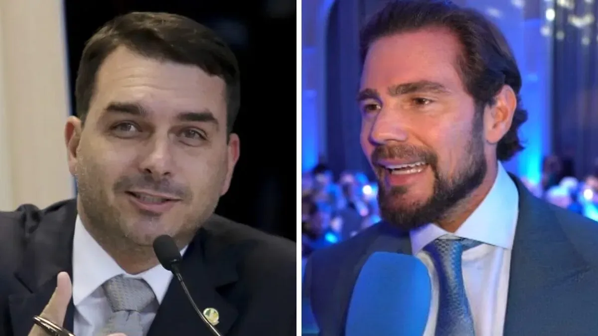 Mensagens registram tentativas de Flávio Bolsonaro de falar com Vorcaro antes da prisão