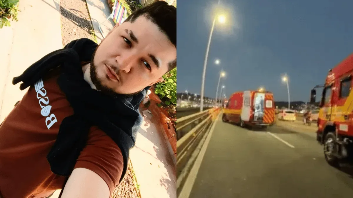 Motociclista que fazia entregas morre em acidente na Ponte Pedro Ivo