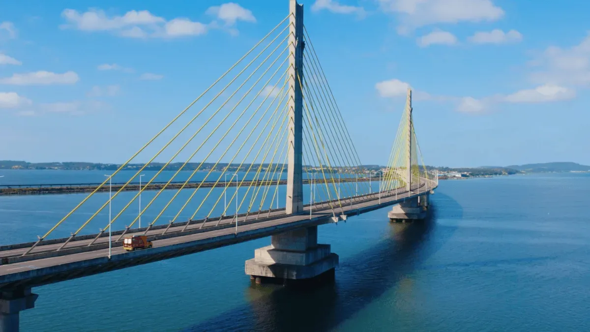 Ponte Anita Garibaldi mantém tráfego parcial durante setembro