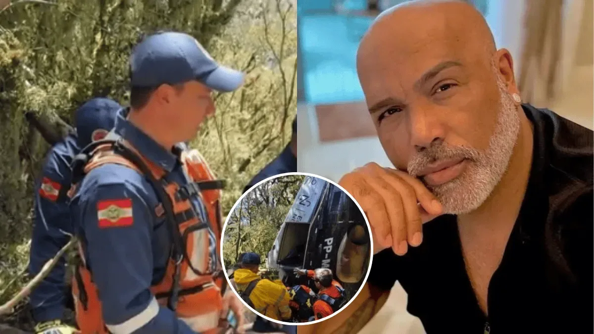 Buscas por helicóptero com cantor Rick duraram quase 24 horas em SC