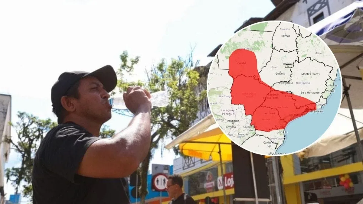 Inmet emite alerta vermelho para onda de calor em Santa Catarina