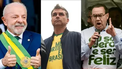 Flávio Bolsonaro supera Lula em simulação de segundo turno, diz BTG/Nexus