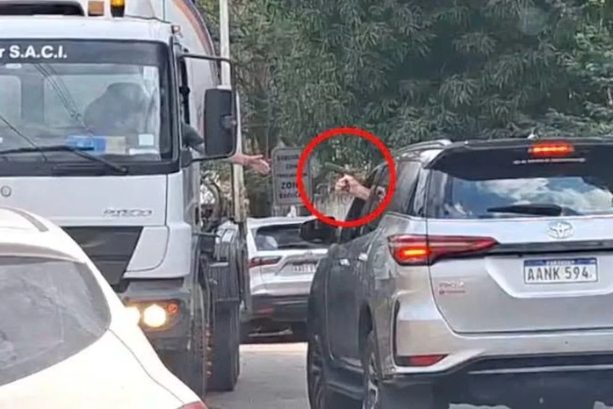 Briga de trânsito leva autoridades paraguaias a localizar foragido por triplo homicídio