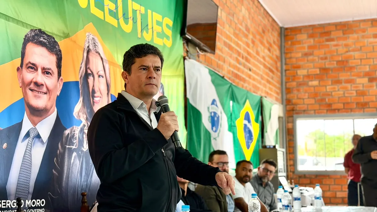 Moro celebra liderança no Paraná e defende vitória no primeiro turno