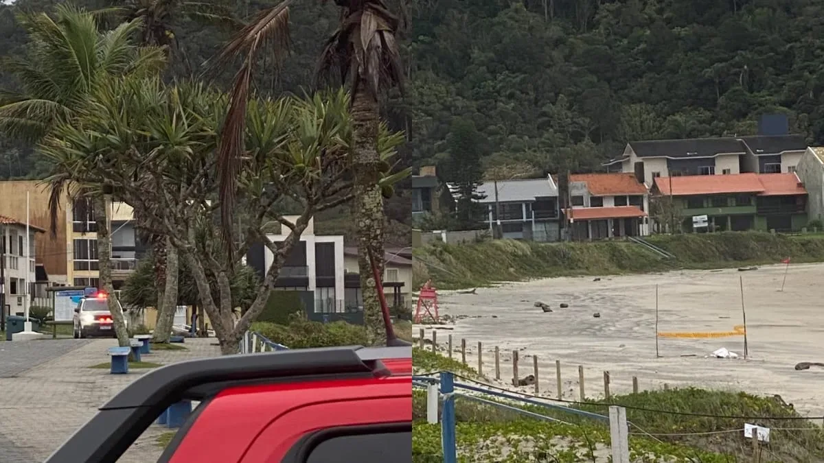 Homem é encontrado morto na areia de praia em São Francisco do Sul