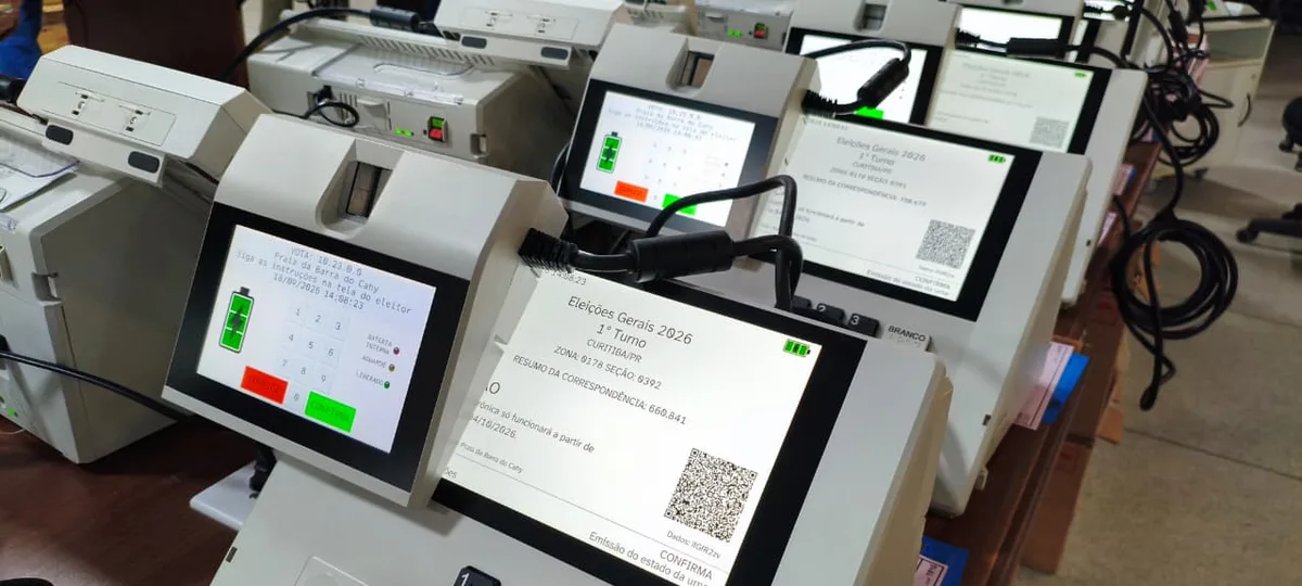 TRE-PR inicia preparação e lacração de urnas para eleição de 2026