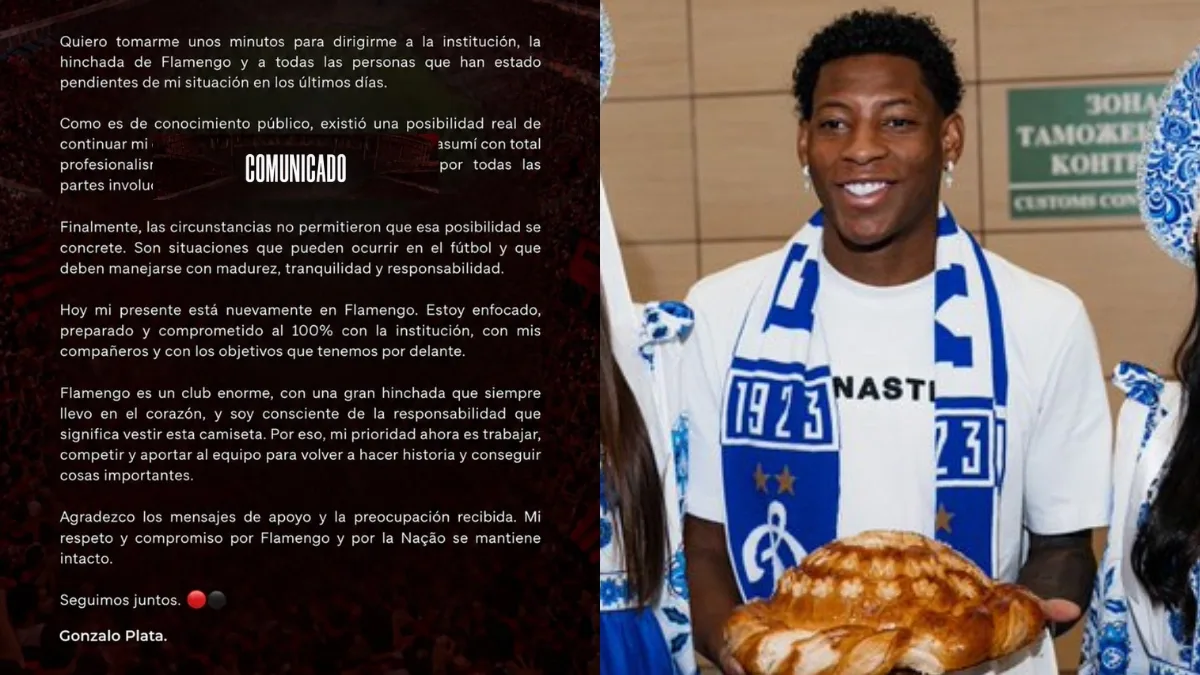Gonzalo Plata fica no Flamengo após negociação com clube russo fracassar