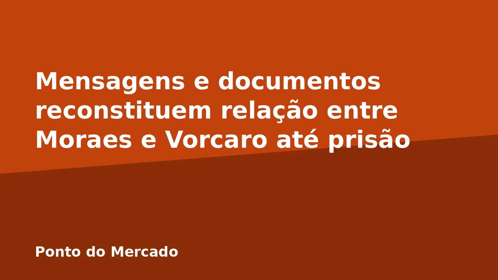 Mensagens e documentos reconstituem relação entre Moraes e Vorcaro até prisão