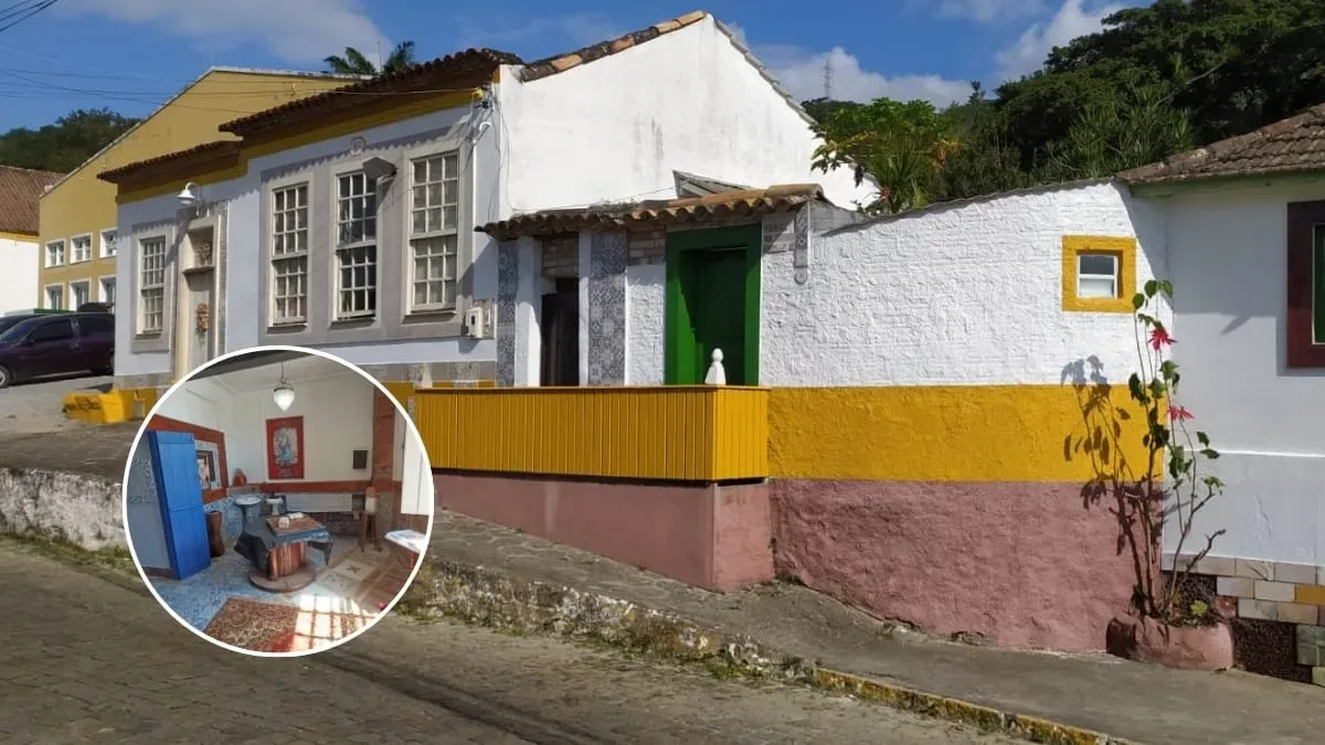 Casarão histórico na Enseada de Brito é anunciado por R$ 650 mil