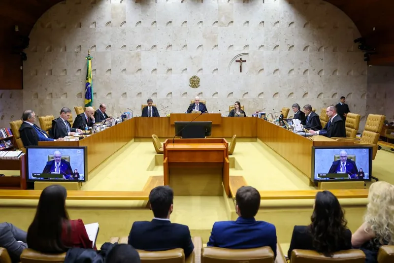 STF avalia transmissão de sessão sobre Moraes e Mendonça