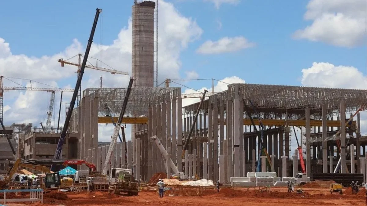 Fábrica de celulose da Arauco atinge pico de 15 mil trabalhadores em Inocência