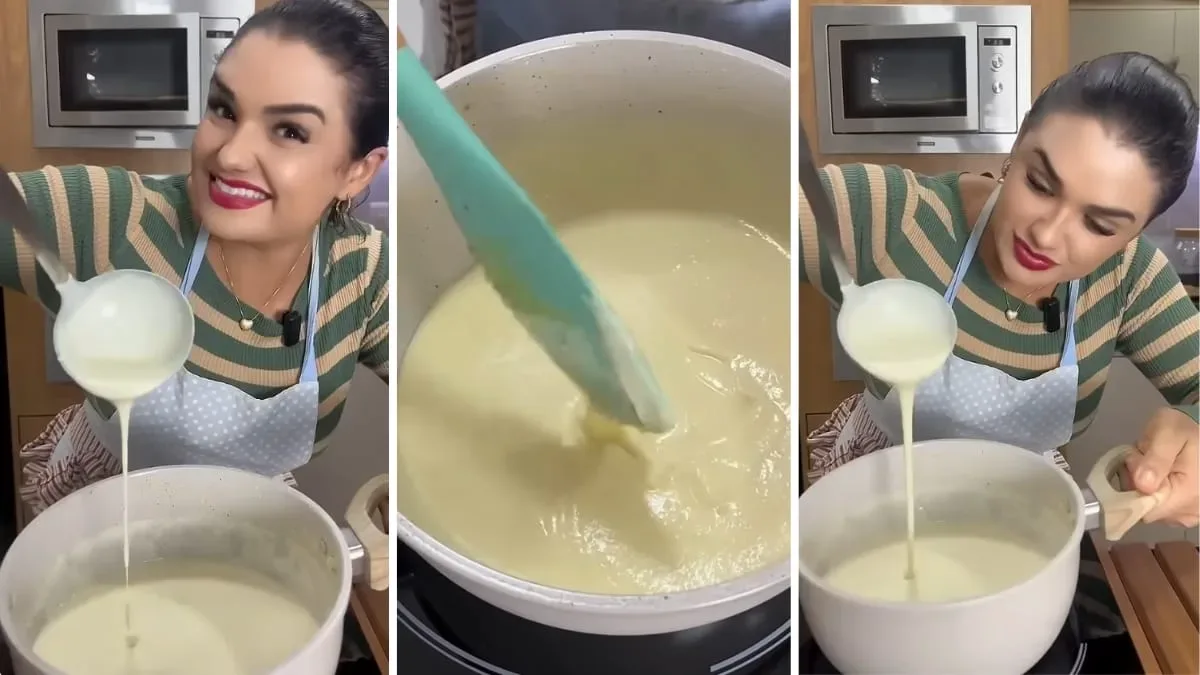 Roux frio e leite quente: o método para evitar caroços no bechamel
