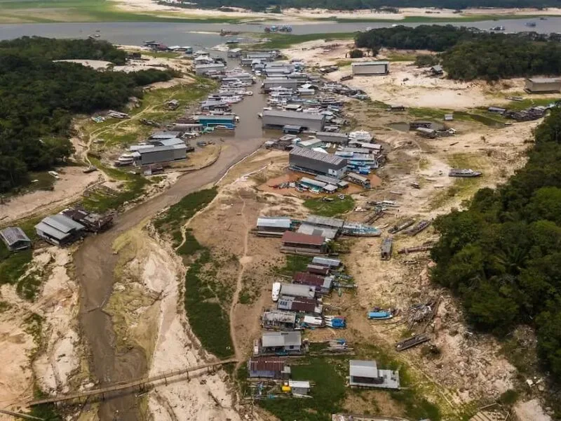 El Niño expôs 38% das áreas habitadas da Amazônia à seca em 2024