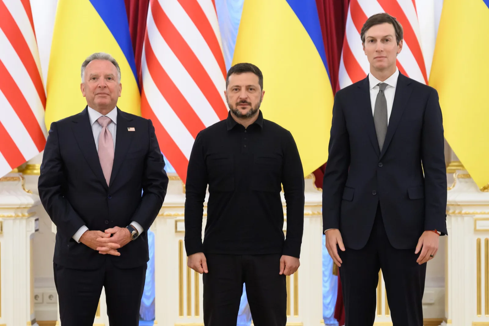 Enviados de Trump discutem guerra e inverno com Zelensky em Kiev