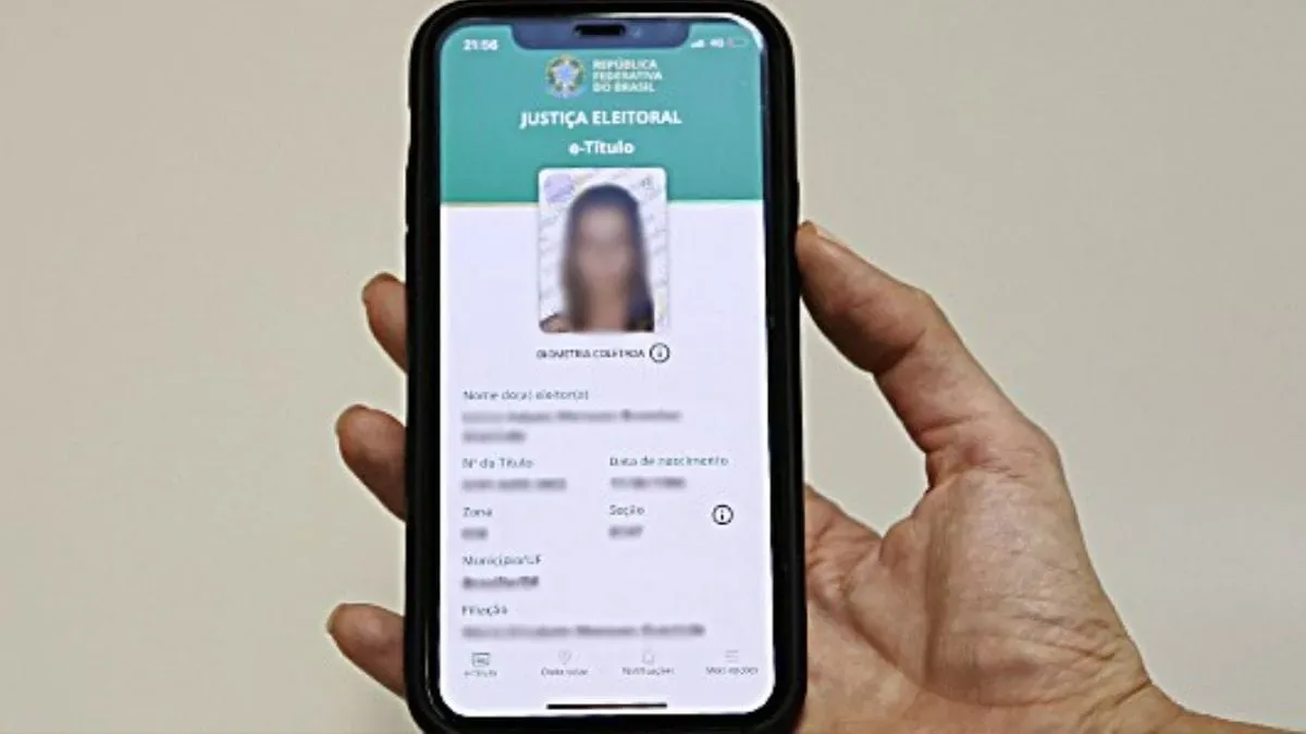 e-Título permite justificar ausência nas eleições de 2026 pelo celular