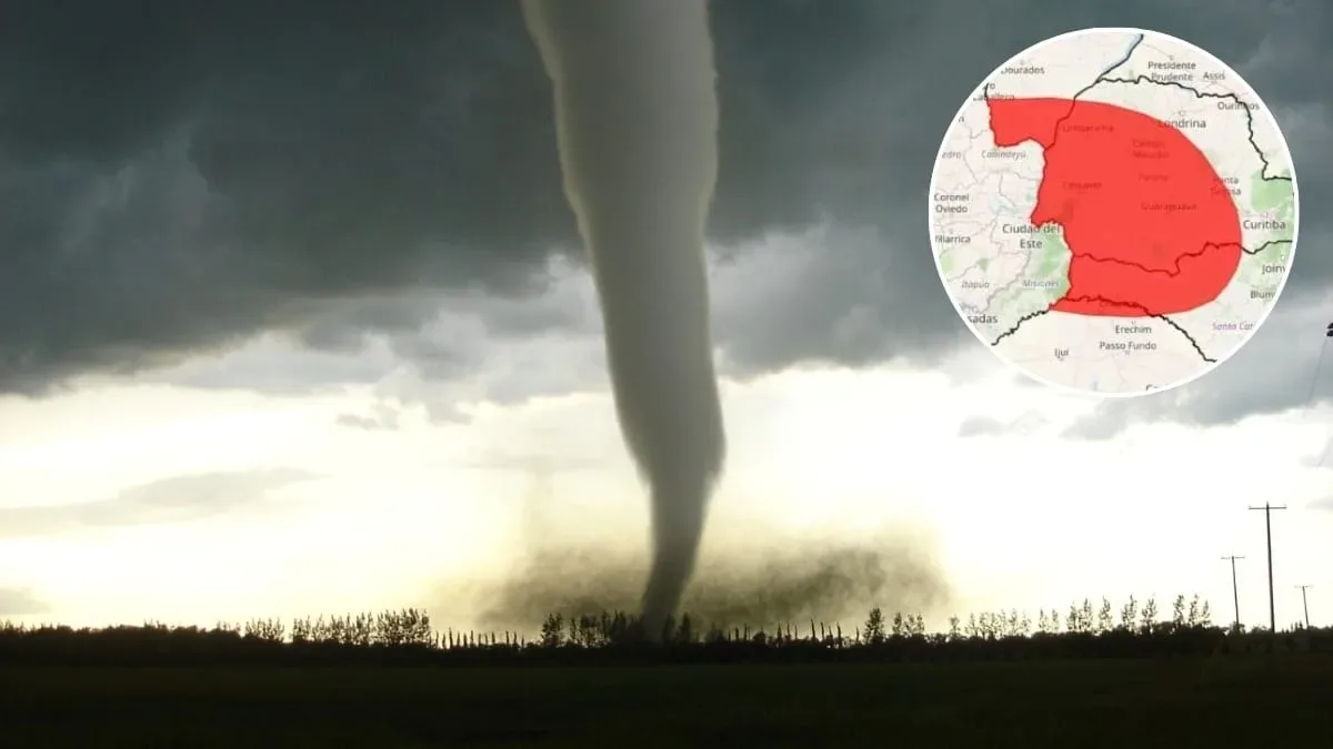 Inmet prevê risco localizado de tornados no Sul e em Mato Grosso do Sul