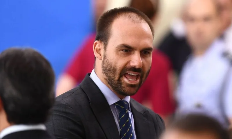 Eduardo Bolsonaro solicita sanções dos EUA contra três ministros do STF