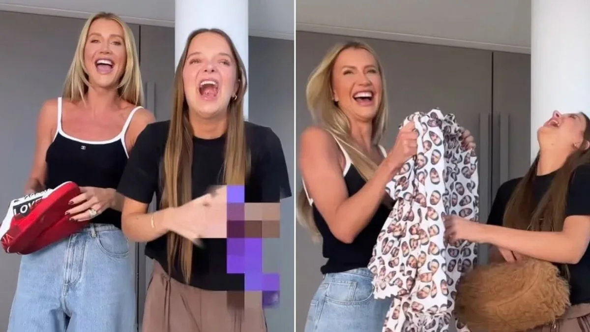 Rafaella Justus e Ana Paula Siebert trocam críticas sobre seus closets