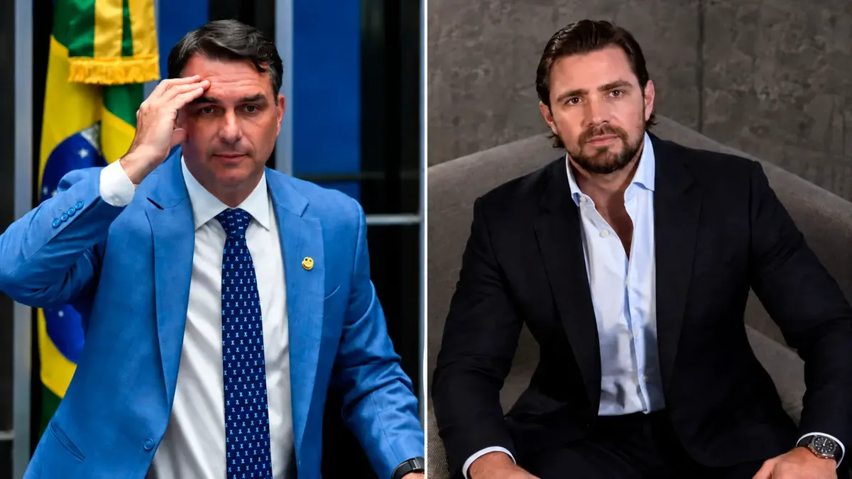 Flávio Bolsonaro viajou em jatinho ligado a Daniel Vorcaro