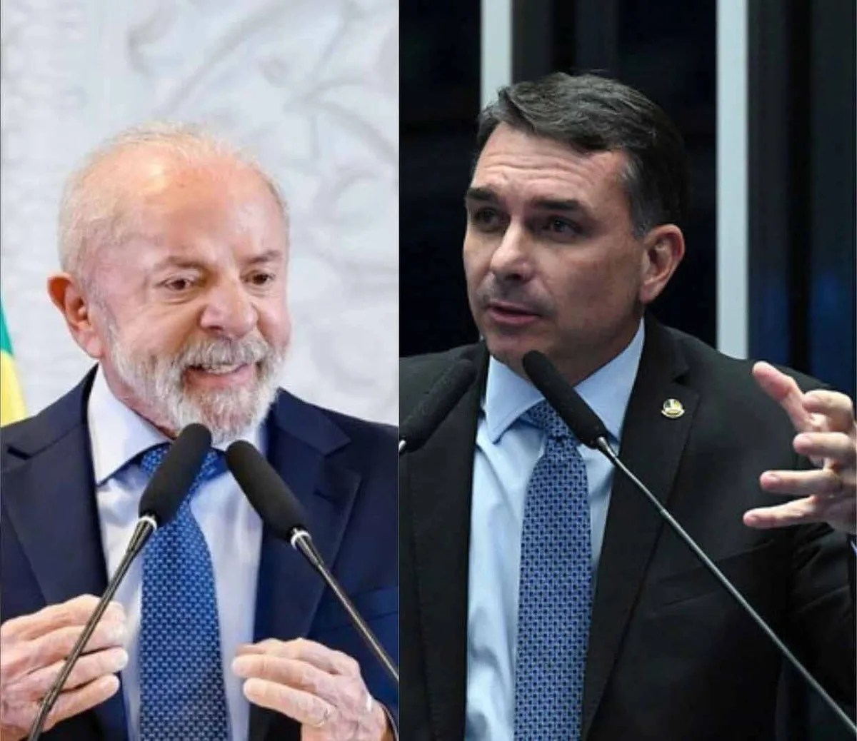 Lula e Flávio Bolsonaro aparecem empatados no segundo turno, diz BTG/Nexus